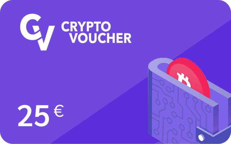 Crypto Voucher 25 €