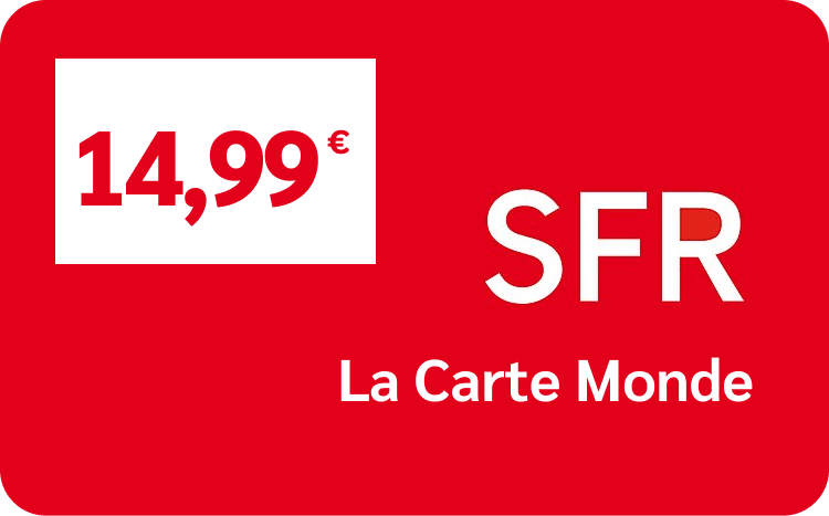 SFR La Carte Monde